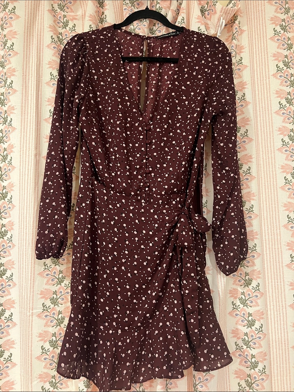 Abercrombie & Fitch Long Sleeve Mini Dress Size Small